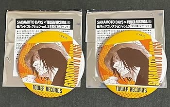 Amazon.co.jp: サカモトデイズ SAKAMOTO DAYS 缶バッジ タワレコ